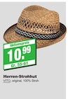 Herren-Strohhut im Angebot bei EGGER Fachmarkt in Landshut Herren-Strohhut Angebote von VITO bei EGGER Fachmarkt Landshut für 10,99 €