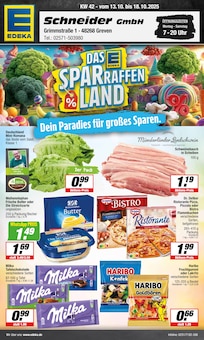 EDEKA Emsdetten Prospekt der aktuellen Woche, gültig von 13.10.2025 bis 18.10.2025 Aktueller EDEKA Emsdetten Prospekt "Aktuelle Angebote" mit 16 Seiten