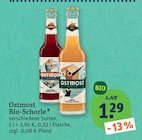 Aktuelles Bio-Schorle Apfel Angebot bei tegut in Mainz ab 1,29 €