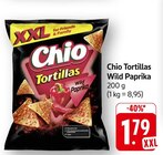 Tortillas Wild Paprika im Angebot bei E center in Trier Tortillas Wild Paprika Angebote von Chio bei E center Trier für 1,79 €