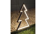 Gartenstecker im MediaMarkt Saturn Prospekt Gartenstecker "Tanne" mit Neonlichtband 153 warmweißen LED Weihnachtsbeleuchtung, Warmweiß von FHS im aktuellen MediaMarkt Saturn Prospekt für 33,99 €