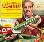 Gurken im Netto Marken-Discount Prospekt Gurken im aktuellen Netto Marken-Discount Prospekt für 0,59 €