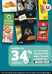 Catalogue Supermarchés U Express en cours à Les Bossons et alentours, "profitez de 34% reversés sur votre Carte U", 1 page, 10/02/2026 - 22/02/2026