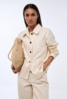 Veste courte contenant du lin - Monoprix Margaret Veste courte contenant du lin à 29,99 € dans le catalogue Monoprix Margaret