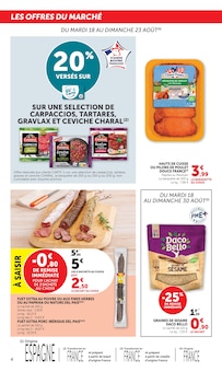 Promotion Viande dans le prospectus U Express, valable du 18/08/2026 au 30/08/2026 Promo Viande dans le catalogue U Express du moment à la page 4