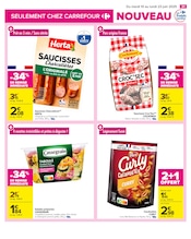 Promos Saucisson dans le catalogue "FÊTE DES ÉCOLES" de Carrefour à la page 33