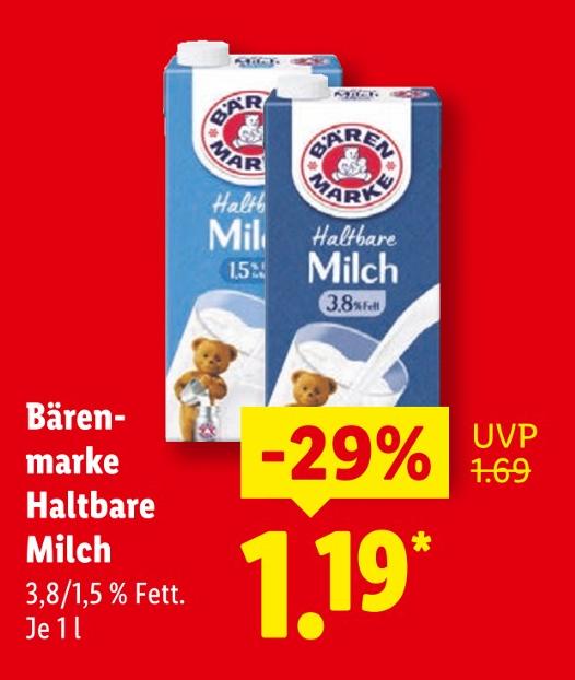 Haltbare Milch