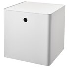 Box mit Deckel weiß von KUGGIS im aktuellen IKEA Prospekt für 17,99 €