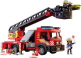 CAMION DE POMPIERS AVEC GRANDE ÉCHELLE - PLAYMOBIL - Auchan Hypermarché à Paris CAMION DE POMPIERS AVEC GRANDE ÉCHELLE - PLAYMOBIL en promo chez Auchan Hypermarché Paris à 69,90 €