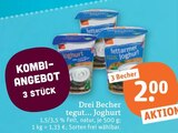 Aktuelle Joghurt Angebote bei tegut in Stuttgart Aktuelles Joghurt Angebot bei tegut in Stuttgart ab 2,00 €