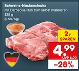 Schweine-Nackensteaks von  im aktuellen Netto Marken-Discount Prospekt für 4,99 €