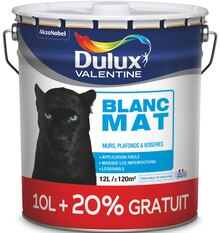 Peinture murs et plafonds mat - Mr Bricolage à Aix-en-Provence Peinture murs et plafonds mat en promo chez Mr Bricolage Aix-en-Provence à 49,90 €