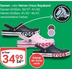 GLOBUS - Damen-Crocs Bayaband Angebot im Prospekt Damen-Crocs Bayaband bei GLOBUS im Prospekt "" für 34,99 €