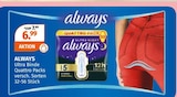 Ultra Binde Quattro Packs von Always im aktuellen Müller Prospekt