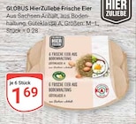 Frische Eier im Angebot bei GLOBUS in Halle Frische Eier Angebote von GLOBUS Hierzuliebe bei GLOBUS Halle für 1,69 €