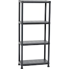 Etagère résine 4 tablettes - KETER - Carrefour à Marignane Etagère résine 4 tablettes - KETER en promo chez Carrefour Marignane à 17,99 €