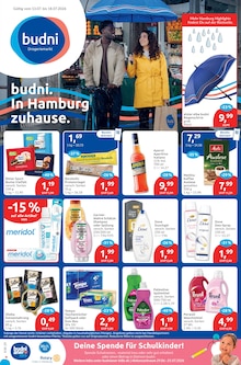 Waschmittel im aktuellen budni Prospekt (Hamburg) Waschmittel im budni Prospekt "drogeriemarkt" mit 12 Seiten (Hamburg)