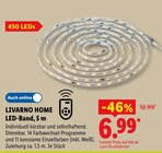 Beleuchtung im Lidl Prospekt LED-Band von LIVARNO HOME im aktuellen Lidl Prospekt für 6,99 €