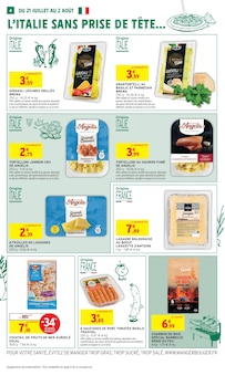 Promotion Poisson dans le prospectus Intermarché Super, valable du 21/07/2026 au 02/08/2026 Promo Poisson dans le catalogue Intermarché Super du moment à la page 4
