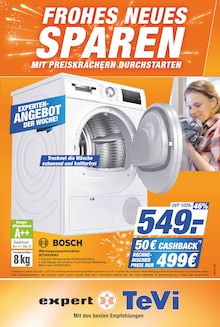 expert TeVi Prospekt Top Angebote mit 16 Seiten