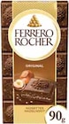 Tablette chocolat lait noisettes - Ferrero Rocher - Intermarché à Créteil Tablette chocolat lait noisettes - Ferrero Rocher en promo chez Intermarché Créteil à 0,79 €