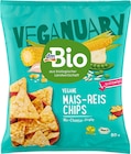Chips, Vegane Mais-Reis-Chips, No-Cheese-Style Angebote von dmBio bei dm-drogerie markt Tübingen für 1,45 €