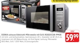 Edelstahl-Mikrowelle mit Grill AG820CD8-PM0E Angebote von EDEKA zuhause bei E center Albstadt für 59,99 €