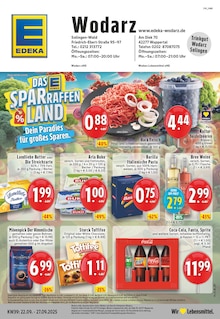 EDEKA Prospekt der Woche "Aktuelle Angebote" Seite 1, 22.09.2025 bis 27.09.2025 für Solingen Aktueller EDEKA Prospekt "Aktuelle Angebote" Seite 1 von 24 Seiten für Solingen