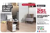Parquet massif pin des landes brut à clouer en promo chez Gedimat Parquet massif pin des landes brut à clouer dans le catalogue Gedimat