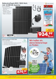 Netto Marken-Discount Photovoltaik im Prospekt 