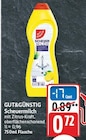 Scheuermilch von GUT&GÜNSTIG für 0,72 € bei E center im Angebot Scheuermilch von GUT&GÜNSTIG im aktuellen E center Prospekt