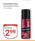 Deo im Angebot bei GLOBUS in Saarbrücken Deo Angebote von Bruno Banani bei GLOBUS Saarbrücken für 2,99 €