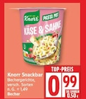 Snackbar Bechergerichte von Knorr im aktuellen EDEKA Prospekt