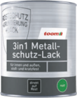 3in1 Metallschutz-Lack bei toom Baumarkt im Bad Saulgau Prospekt für 7,49 €