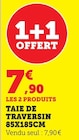 Promo Taie de traversin à 7,90 € dans le catalogue Super U à Rocbaron