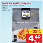 Aktuelle Frosta Angebote bei Netto Marken-Discount in Magdeburg Aktuelles a la Carte Fertiggerichte Angebot bei Netto Marken-Discount in Magdeburg ab 4,49 €