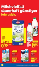 Vollmilch im Lidl Prospekt "Der Preisführer macht Deutschland dauerhaft günstiger!" auf Seite 28