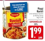 Ravioli im EDEKA Prospekt Ravioli von Maggi im aktuellen EDEKA Prospekt für 1,59 €
