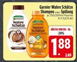 Wahre Schätze Shampoo im EDEKA Prospekt Wahre Schätze Shampoo von Garnier im aktuellen EDEKA Prospekt für 1,88 €