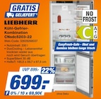 Kühl-Gefrier-Kombination CNsdc5203-22 im Angebot bei expert in Schweinfurt Kühl-Gefrier-Kombination CNsdc5203-22 Angebote von Liebherr bei expert Schweinfurt für 699,00 €