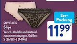 Slips im ALDI SÜD Prospekt Slips von SYLVIE MEIS im aktuellen ALDI SÜD Prospekt für 11,99 €