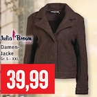 Damen-Jacke im Angebot bei Kaufhaus Stolz in Neumünster Damen-Jacke Angebote von Julia Brown bei Kaufhaus Stolz Neumünster für 39,99 €