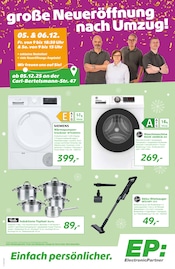 Aktueller EP: Elektromärkte Prospekt in Herzebrock-Clarholz und Umgebung, "große Neueröffnung nach Umuzug!" mit 6 Seiten, 28.11.2025 - 13.12.2025