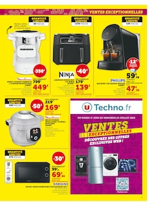 Promotion Cafetière dans le prospectus Hyper U, valable du 17/06/2025 au 29/06/2025 Promo Cafetière dans le catalogue Hyper U du moment à la page 3