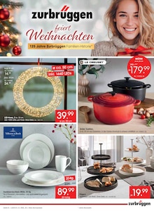 Aktueller Zurbrüggen Prospekt (Herne) Zurbrüggen Prospekt "ZURBRÜGGEN FEIERT WEIHNACHTEN" mit  Seiten (Herne)