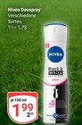 Deospray im Angebot bei GLOBUS in Frankenthal Deospray Angebote von Nivea bei GLOBUS Frankenthal für 1,99 €