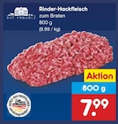 Rinder-Hackfleisch von Gut Ponholz für 7,99 € bei Netto Marken-Discount im Angebot Rinder-Hackfleisch von Gut Ponholz im aktuellen Netto Marken-Discount Prospekt