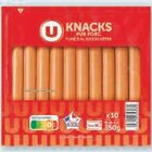 Knacks pur porc - U dans le catalogue U Express