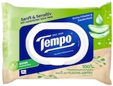 feuchtes Toilettenpapier Sanft & Sensitiv von Tempo im aktuellen REWE Prospekt für 1,39 €