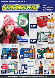 Vodka Angebot im aktuellen Getränkewelt Prospekt auf Seite 1